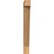 Ekena Millwork Traditional Block Smooth Bracket, Western Red Cedar, 3 1/2"W x 20"D x 32"H BKT04X20X32TRA05SWR - alternate 3